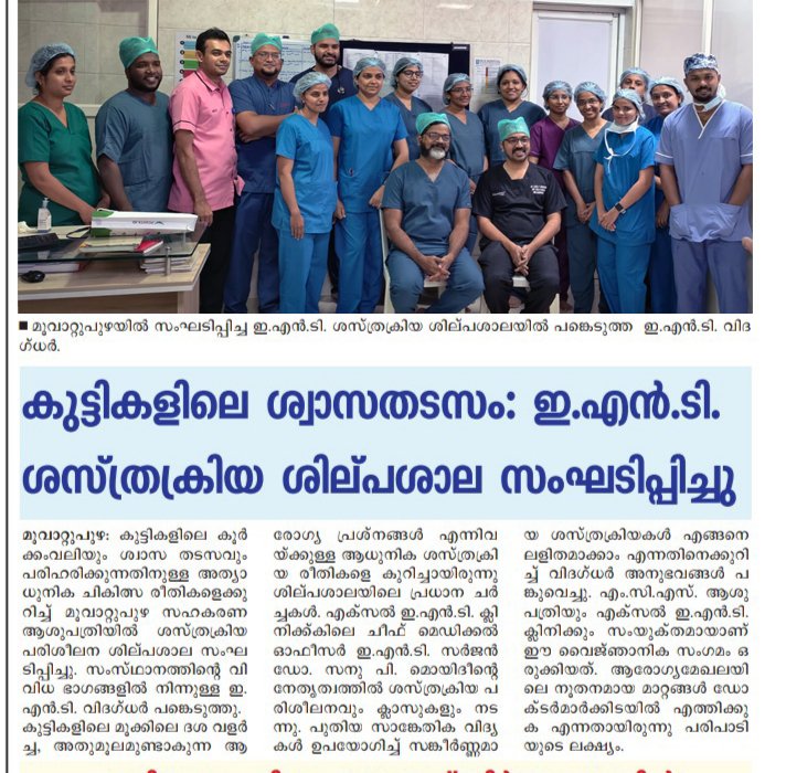 4th Pediatric ENT Workshop